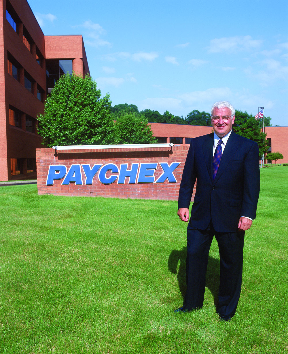 TomGolisano in Front of Paychex Headquarters