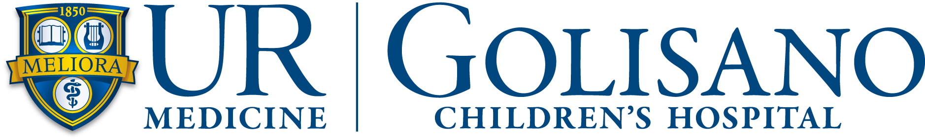 URMC Golisano Childrens Hospital Logos